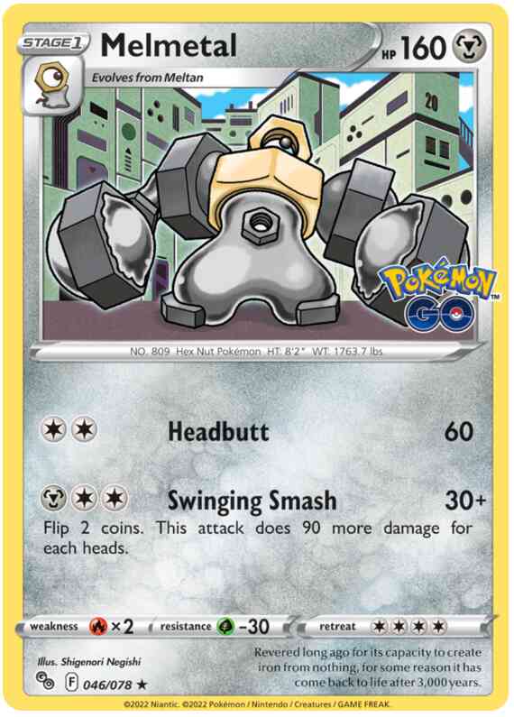 Melmetal - 046/078 - Rare Holo [pgo-046] [Holo]