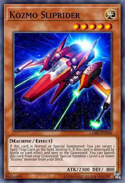 Kozmo Sliprider - PGL3-EN026 - Gold Secret Rare - 1st Edition