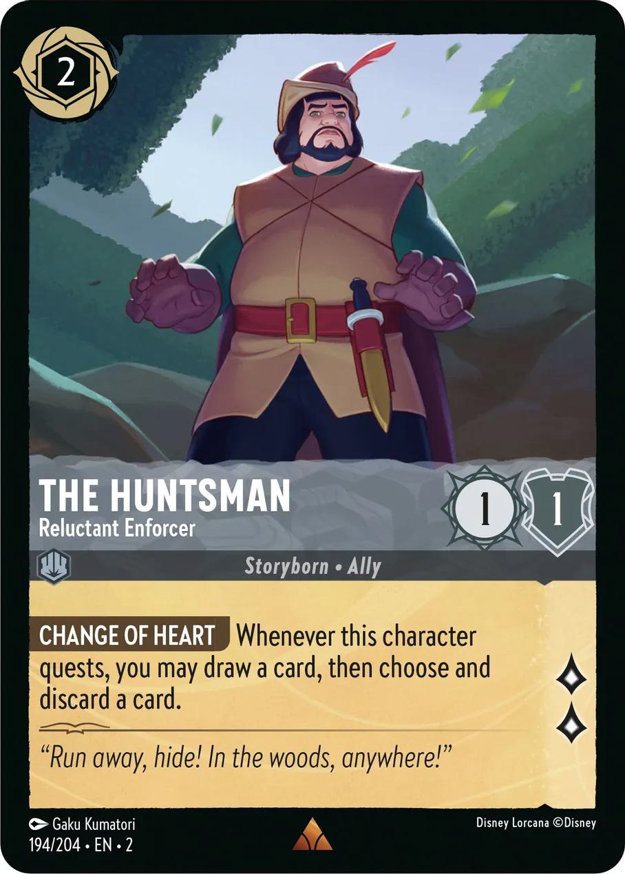 The Huntsman - Reluctant Enforcer - 194/204 [Rise Of The Floodborn] [Cold Foil]