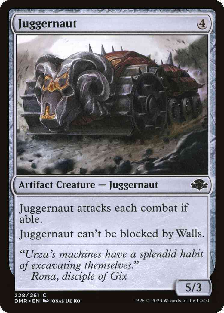 Juggernaut [228] [Dominaria Remastered] [Non-Foil]
