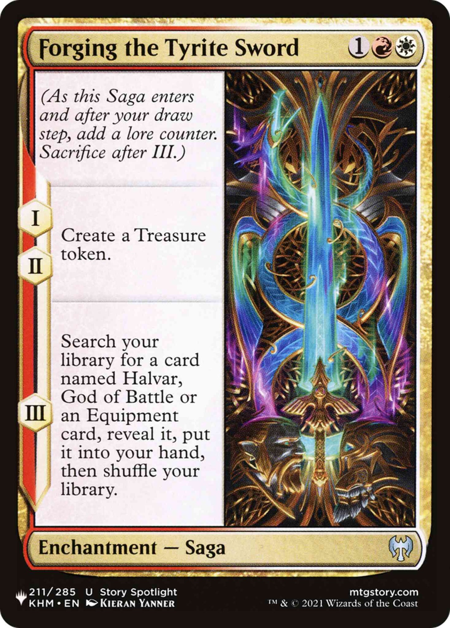 Forging the Tyrite Sword [KHM-211] [The List] [Non-Foil]