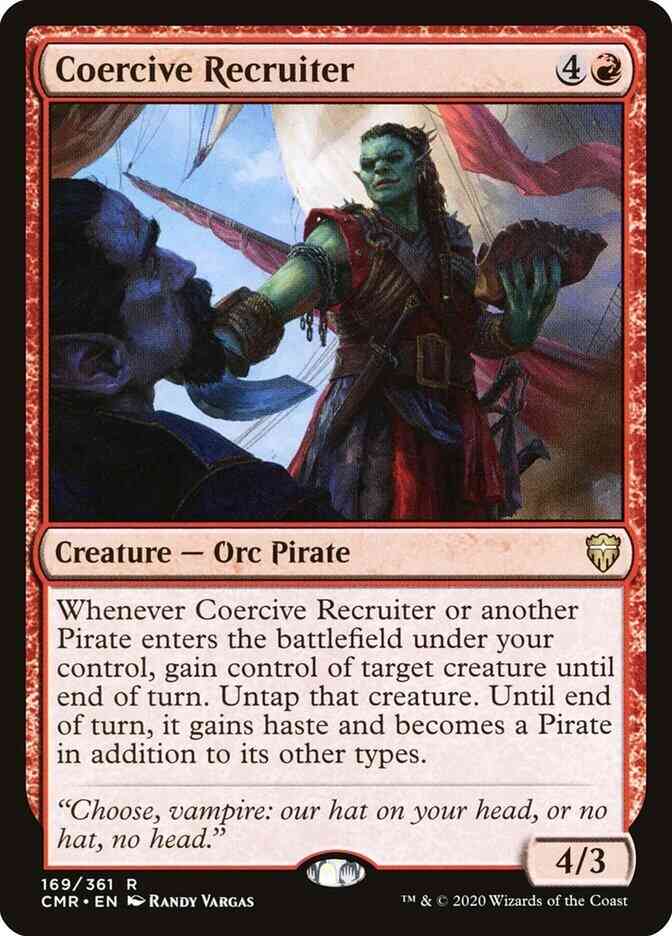 Coercive Recruiter [169] [Commander Legends] [Non-Foil]