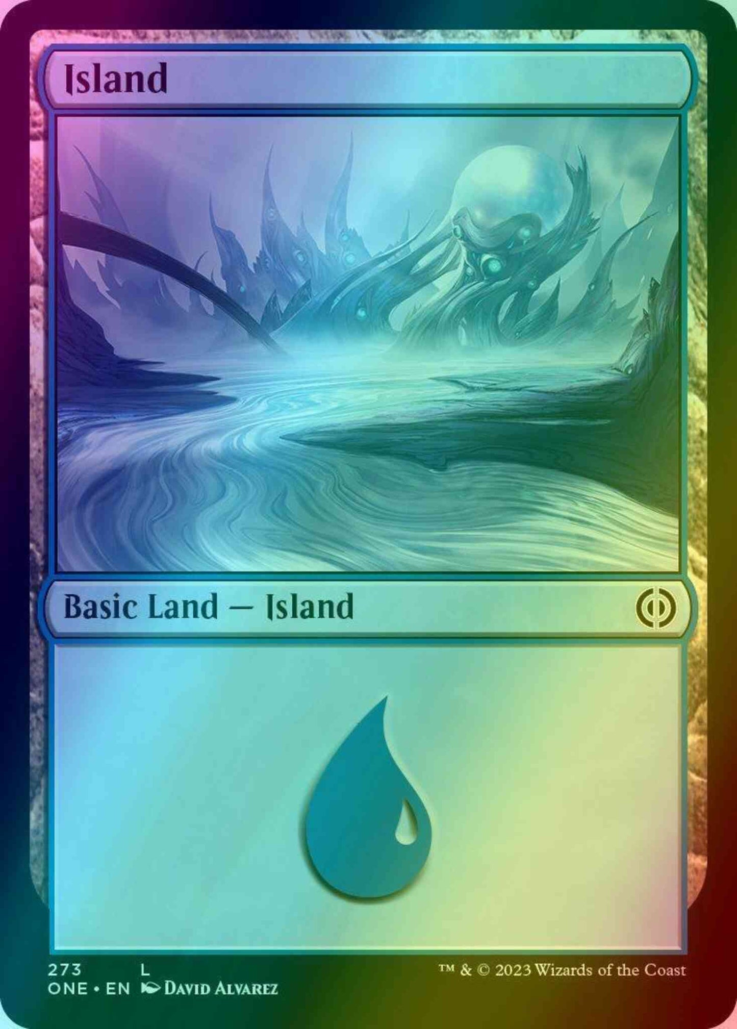 Island [273] [Phyrexia: All Will Be One] [Foil]
