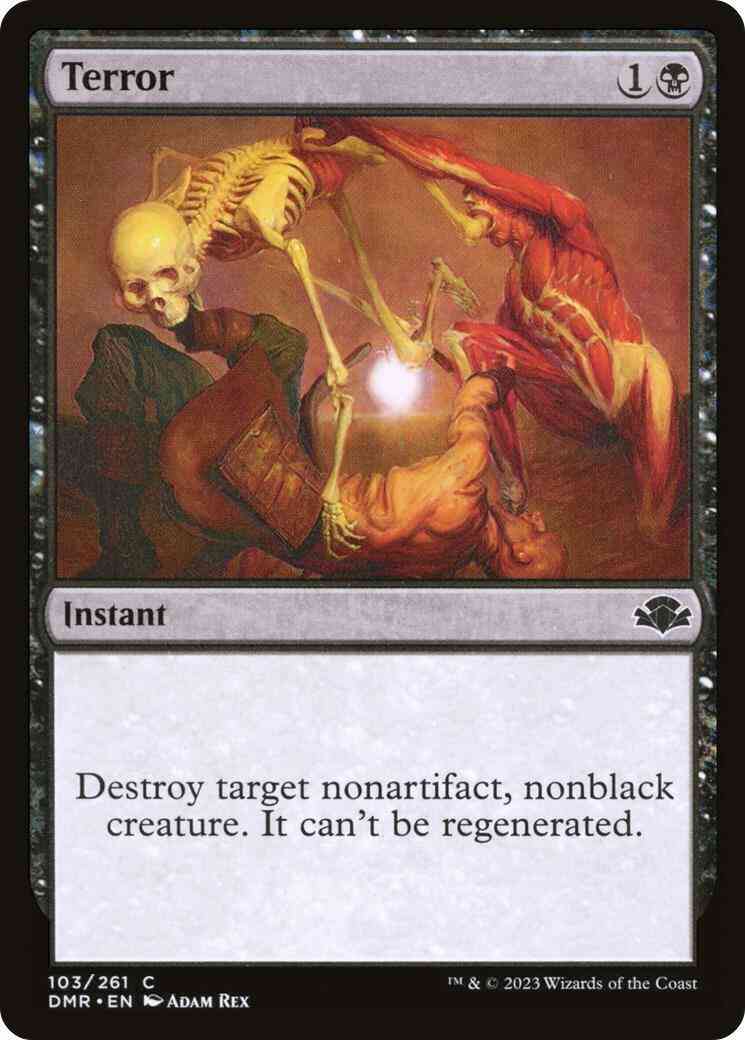 Terror [103] [Dominaria Remastered] [Non-Foil]