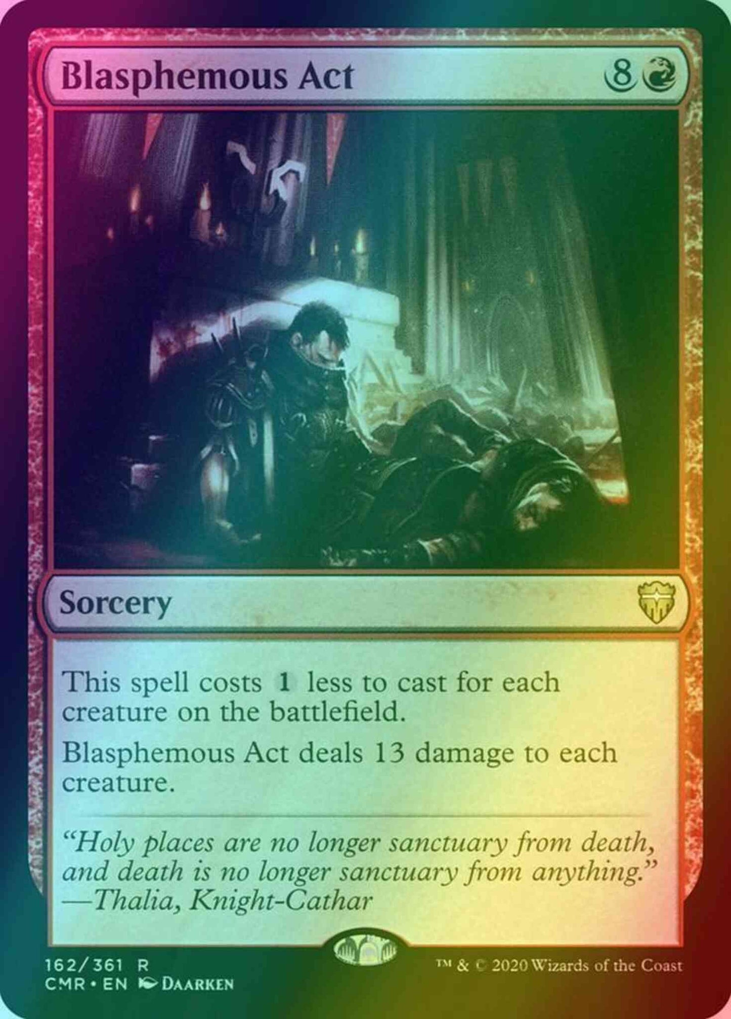 Blasphemous Act [162] [Commander Legends] [Foil]