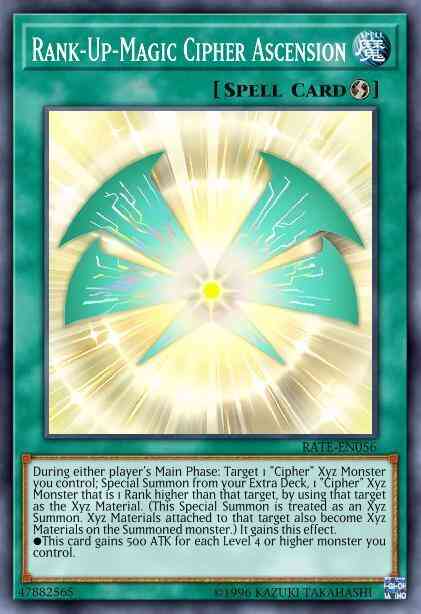 Rank-Up-Magic Cipher Ascension - MP17-EN210 - Common - 1st Edition