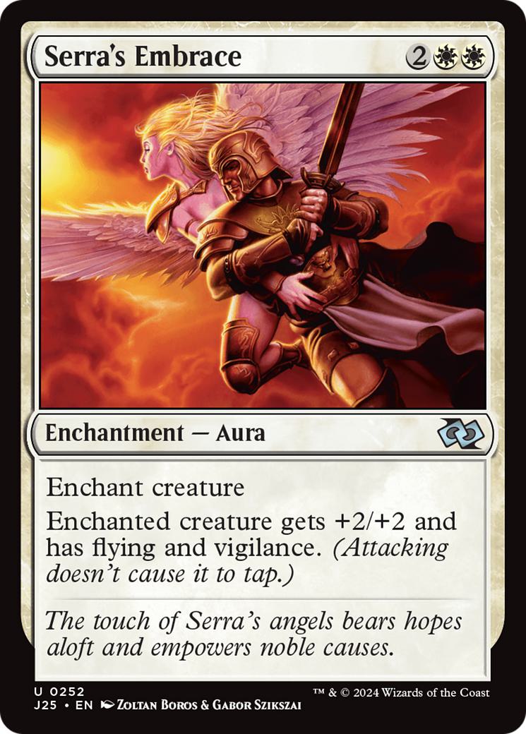 Serra's Embrace [252] [Foundations: Jumpstart] [Non-Foil]