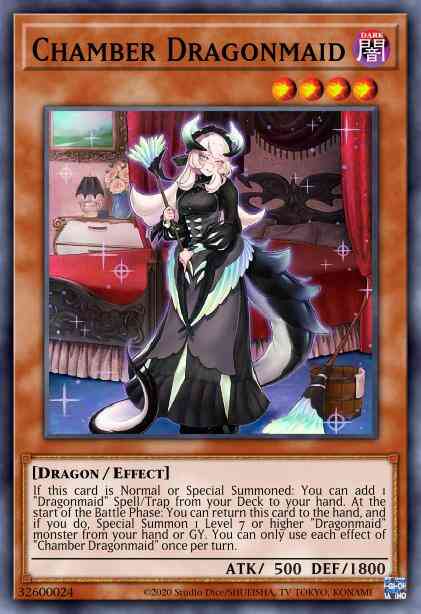 Chamber Dragonmaid - ETCO-EN026 - Secret Rare - 1st Edition
