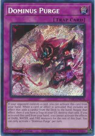 Dominus Purge - INFO-EN078 - Secret Rare - 1st Edition