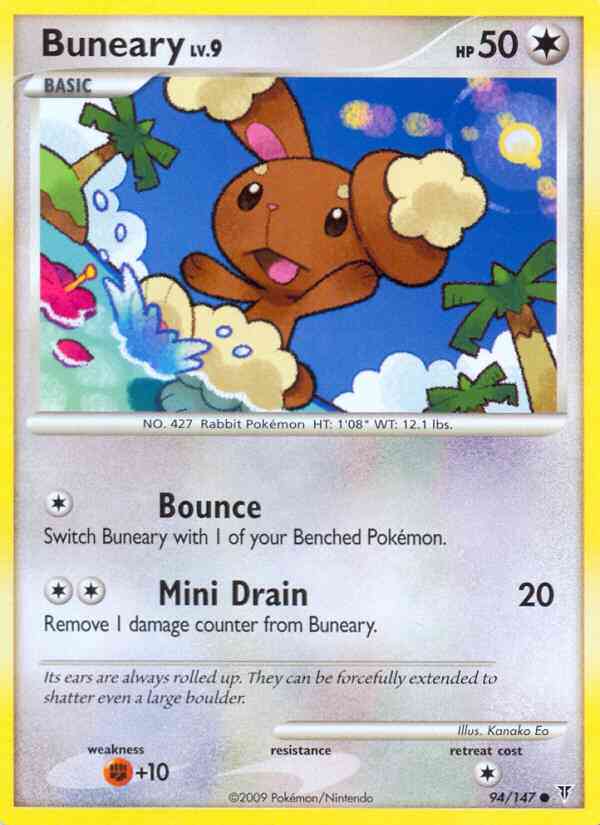 Buneary - 94/147 - Common [pl3-94] [Reverse Holo]