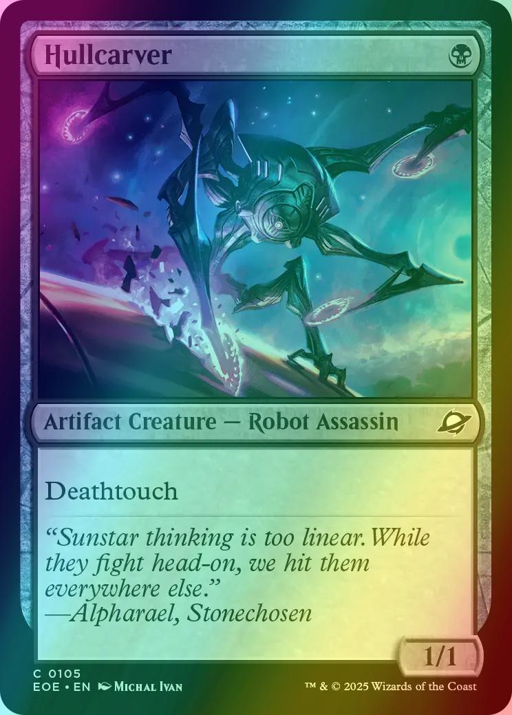 Hullcarver [105] [Edge of Eternities] [Foil]