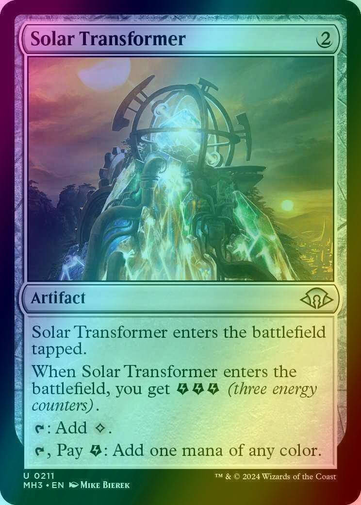 Solar Transformer [211] [Modern Horizons 3] [Foil]