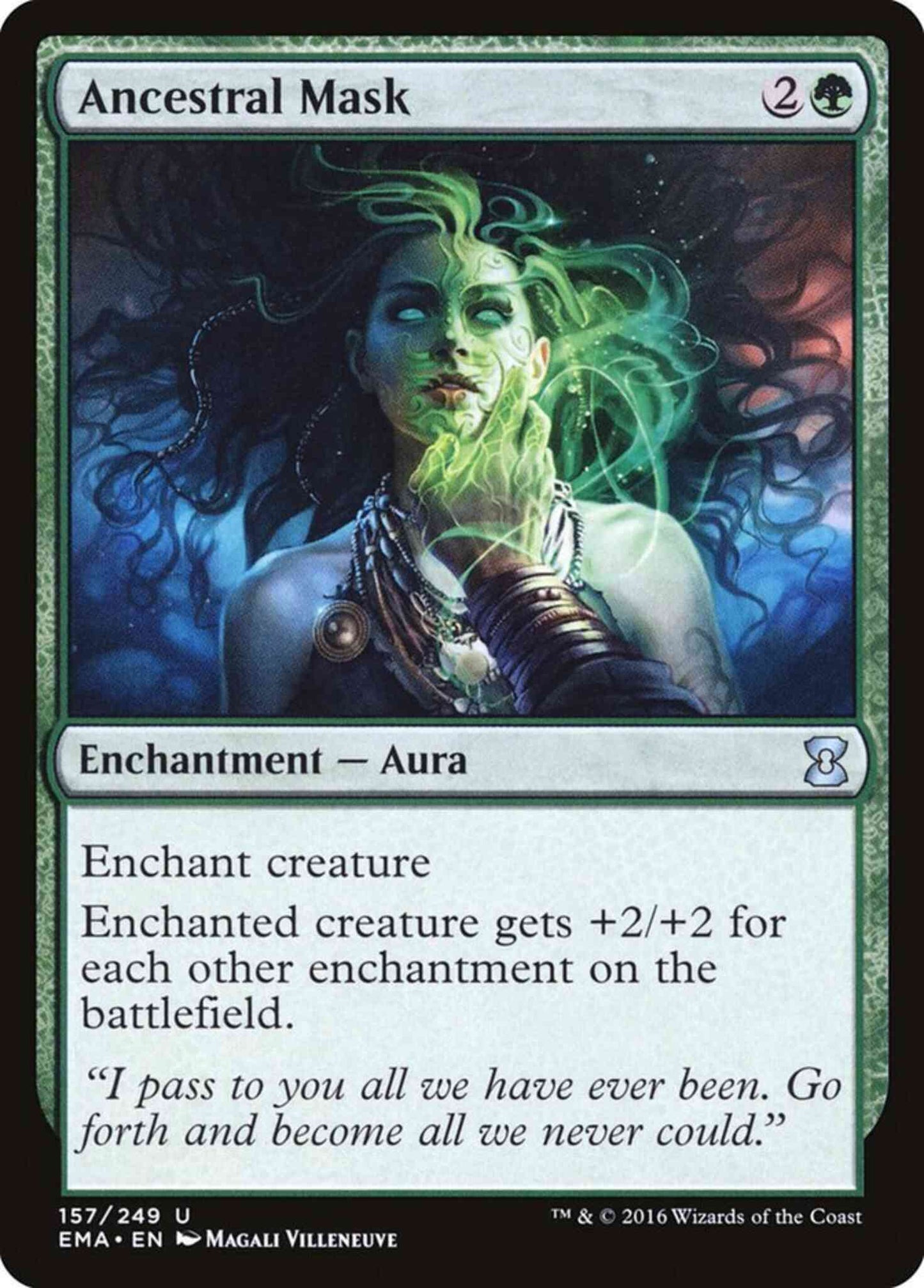 Ancestral Mask [157] [Eternal Masters] [Non-Foil]