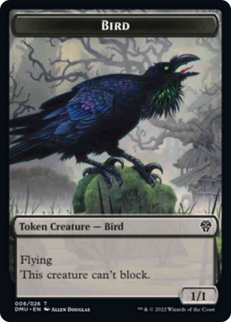 Bird Token [06] [DMU Set Symbol] [Dominaria United: Tokens] [Non-Foil]