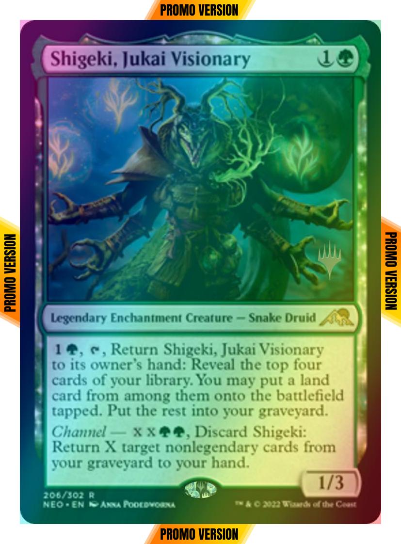 Shigeki, Jukai Visionary [Promo Pack] [206p] [Kamigawa: Neon Dynasty: Promos] [Foil]