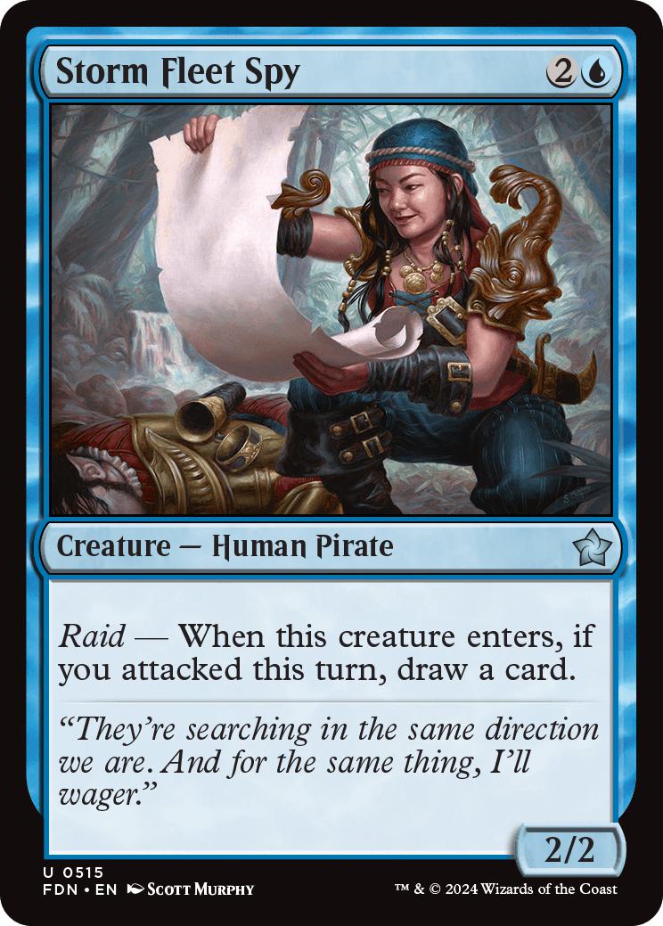 Storm Fleet Spy [515] [Foundations] [Non-Foil]