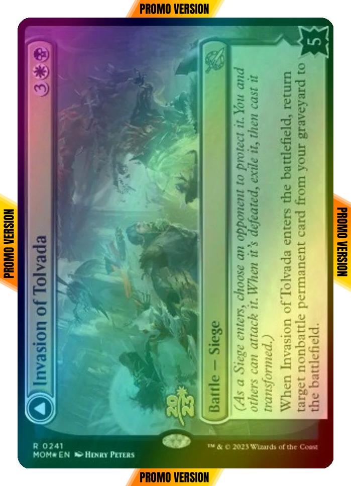 Invasion of Tolvada // The Broken Sky [241s] [Prerelease] [March of the Machine: Promos] [Foil]