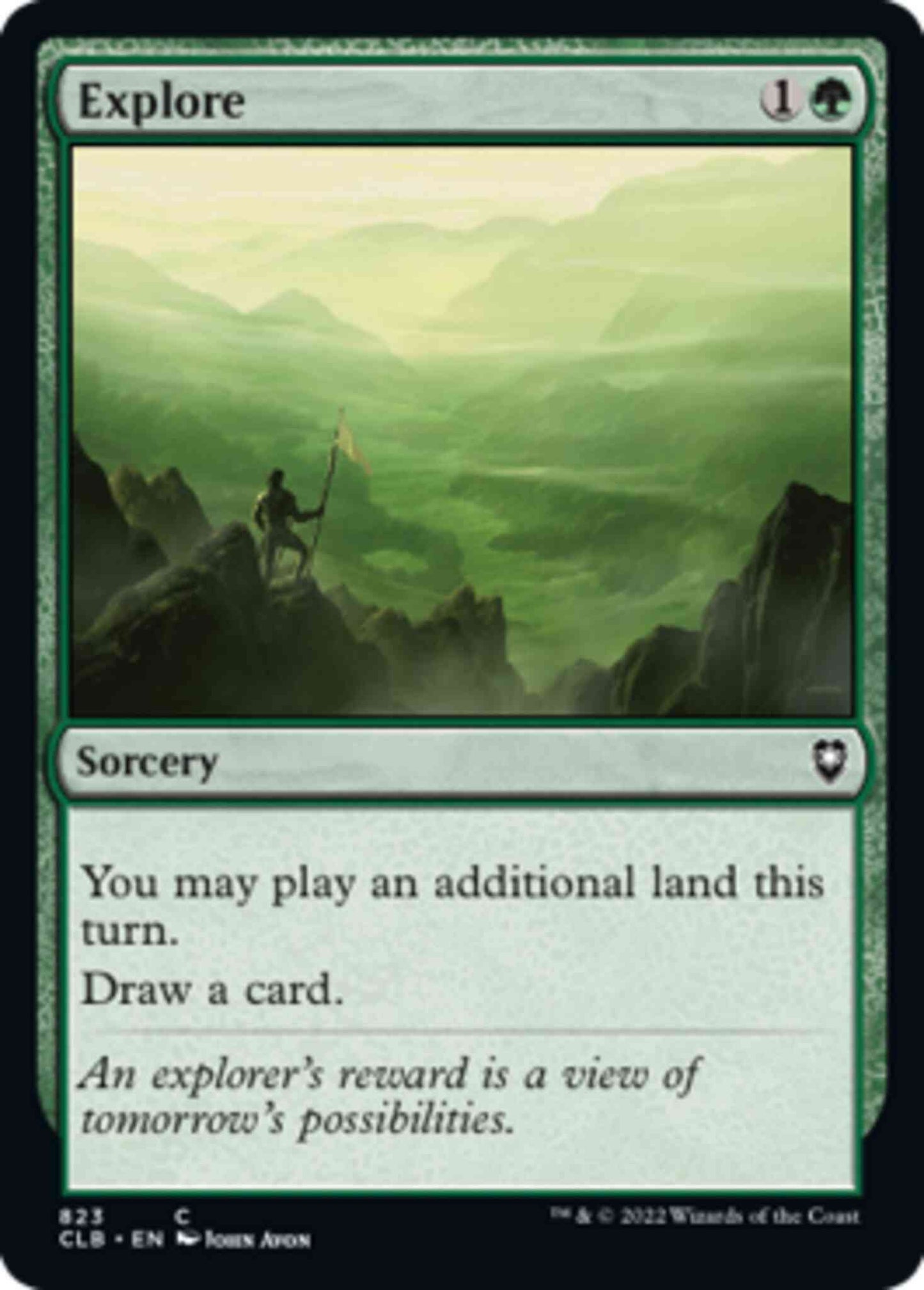 Explore [823] [Commander Legends: Battle for Baldur's Gate] [Non-Foil]