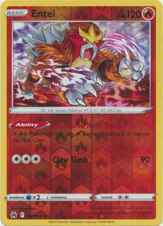 Entei - 021/159 - Rare Holo [swsh125-021] [Reverse Holo]