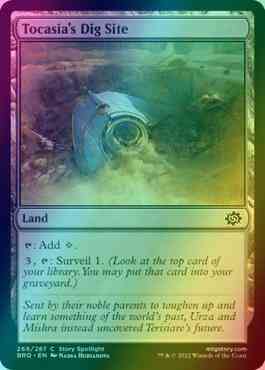 Tocasia's Dig Site [266] [The Brothers' War] [Foil]