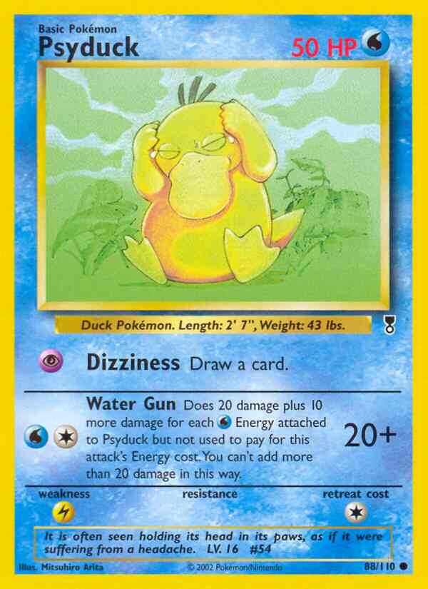 Psyduck - 88/110 - Common [base6-88] [Reverse Holo]