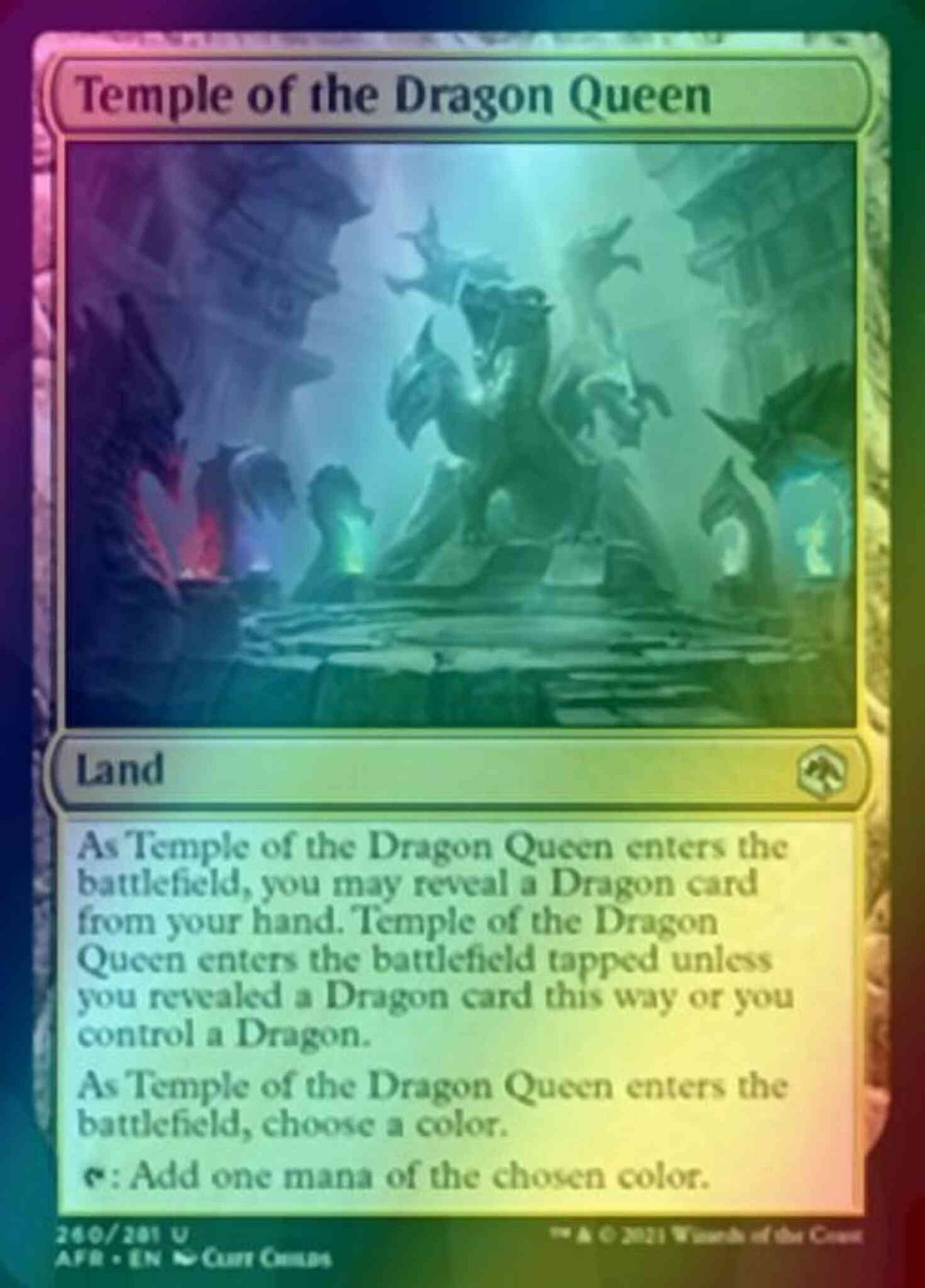 Temple of the Dragon Queen [260] [Adventures In The Forgotten Realms] [Foil]