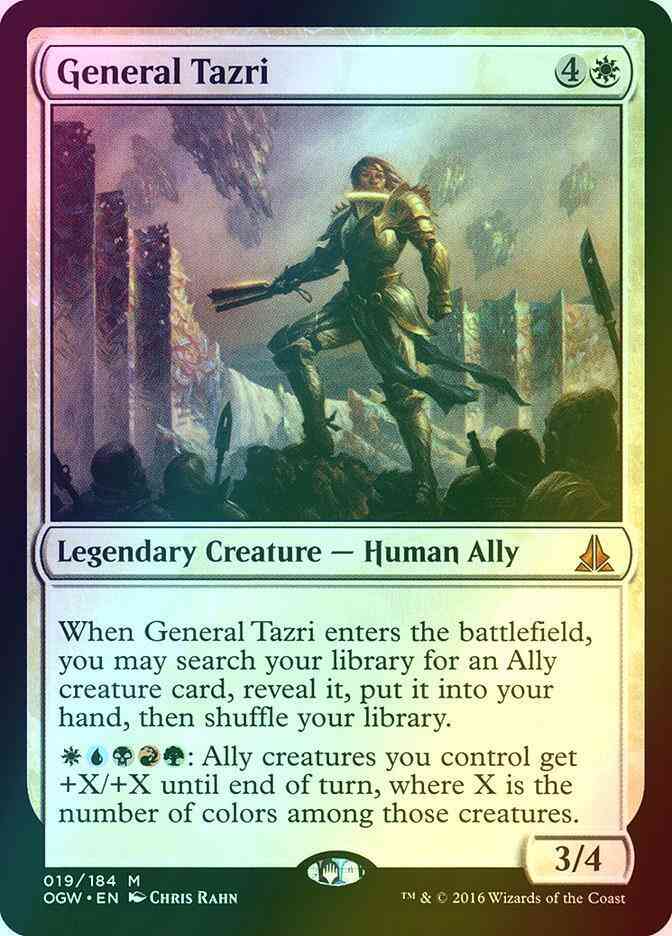 General Tazri [19] [Oath of the Gatewatch] [Foil]