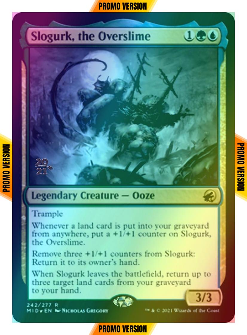 Slogurk, the Overslime [Prerelease] [242s] [Innistrad: Midnight Hunt Promos] [Foil]