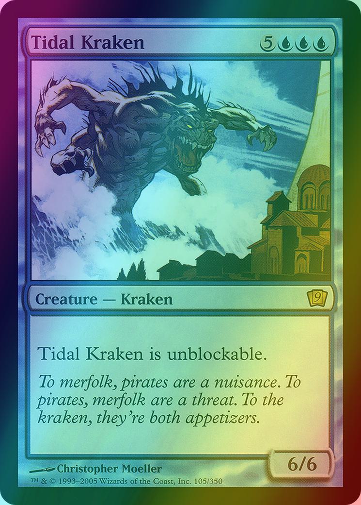 Tidal Kraken [105x] [Ninth Edition] [Foil]