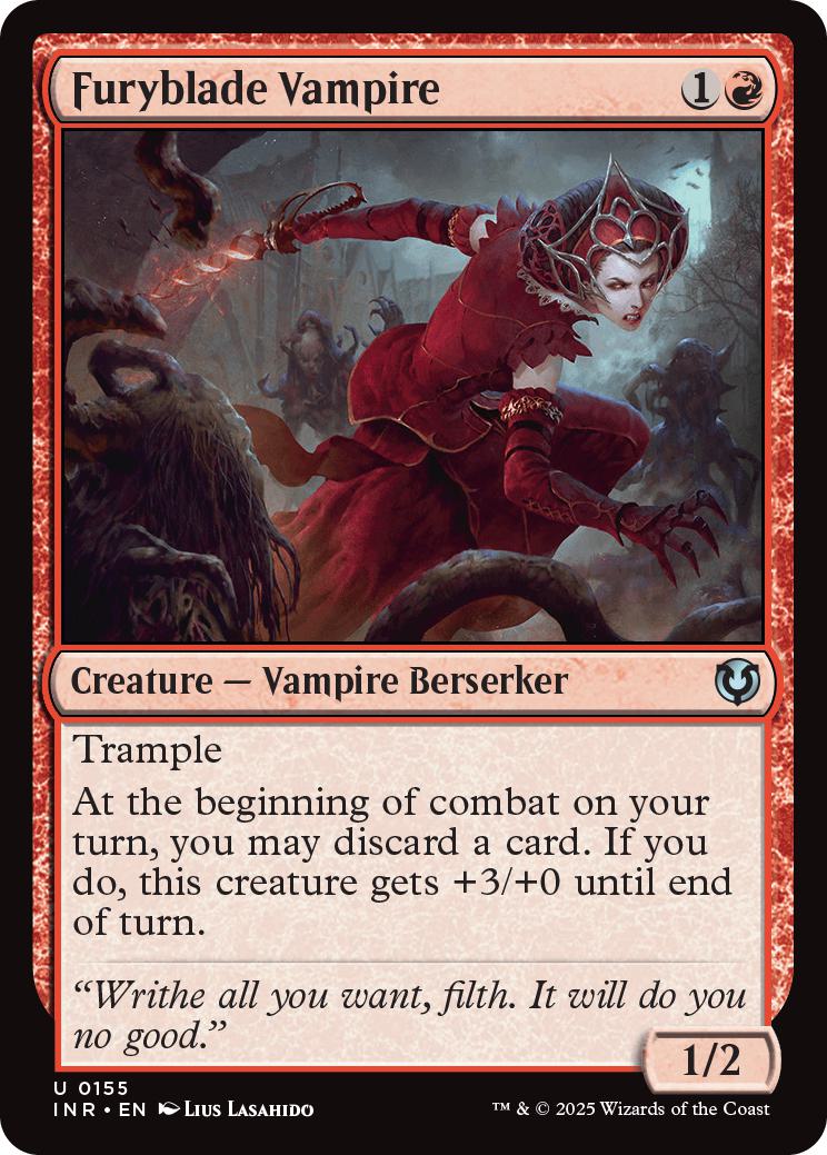 Furyblade Vampire [155] [Innistrad Remastered] [Non-Foil]