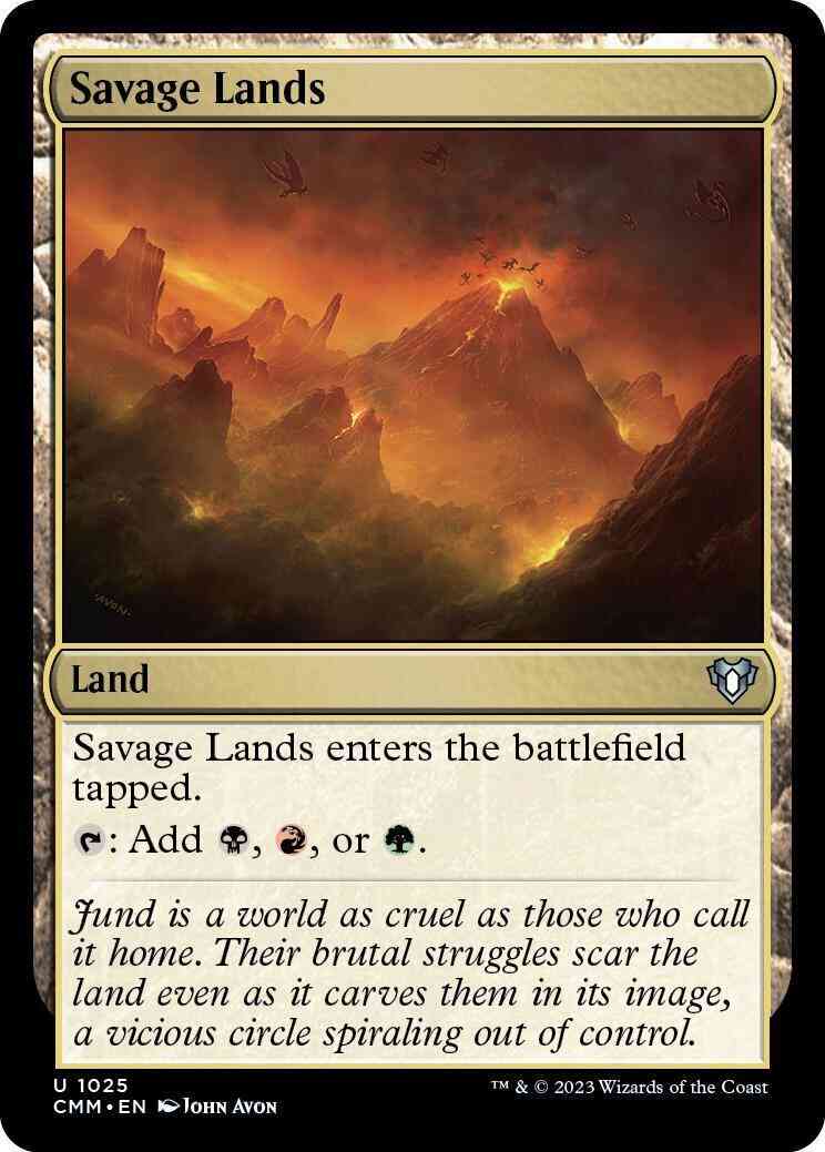 Savage Lands [1025] [Commander Masters] [Non-Foil]