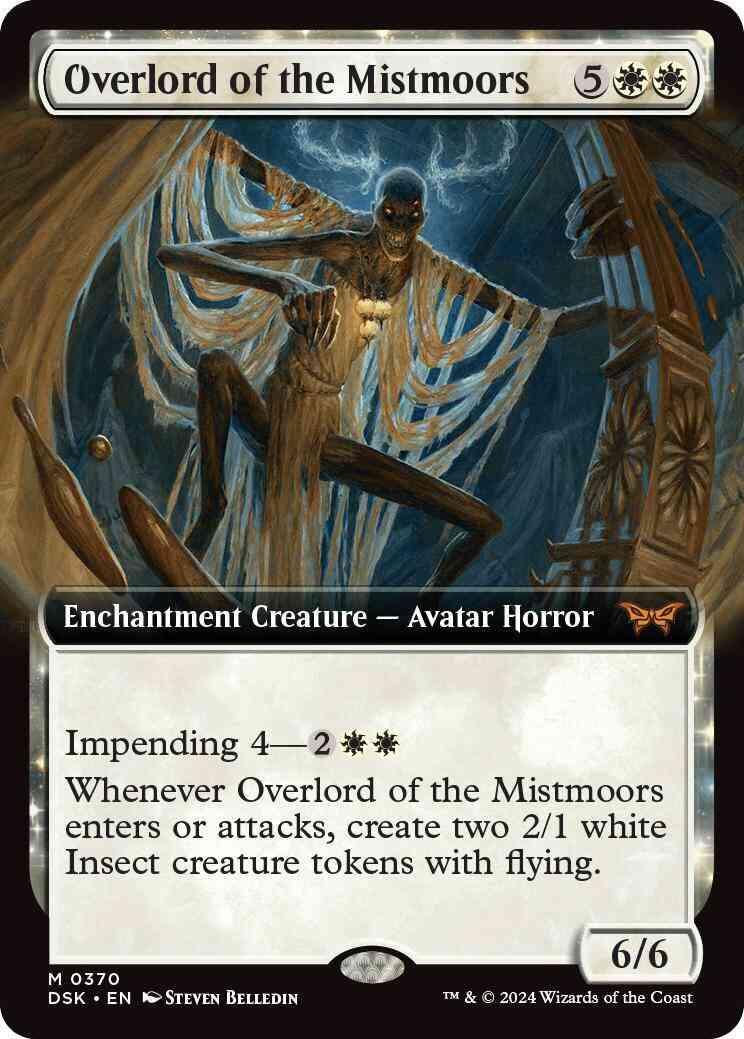 Overlord of the Mistmoors [370] [Extended Art] [Duskmourn: House of Horror] [Non-Foil]