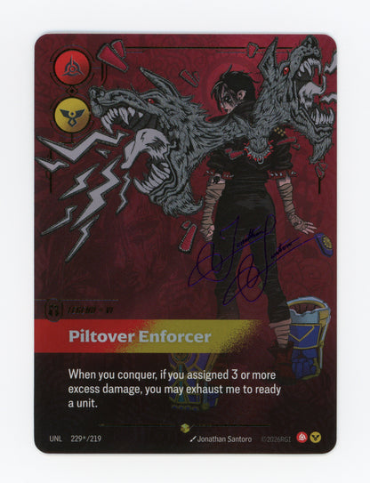 Piltover Enforcer (Vi) — Signature|Foil — ID 19665