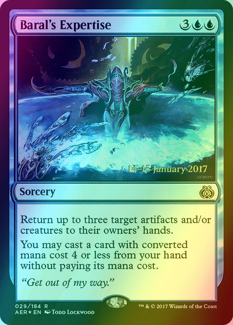 Baral's Expertise [29s] [Aether Revolt Promos] [Foil]