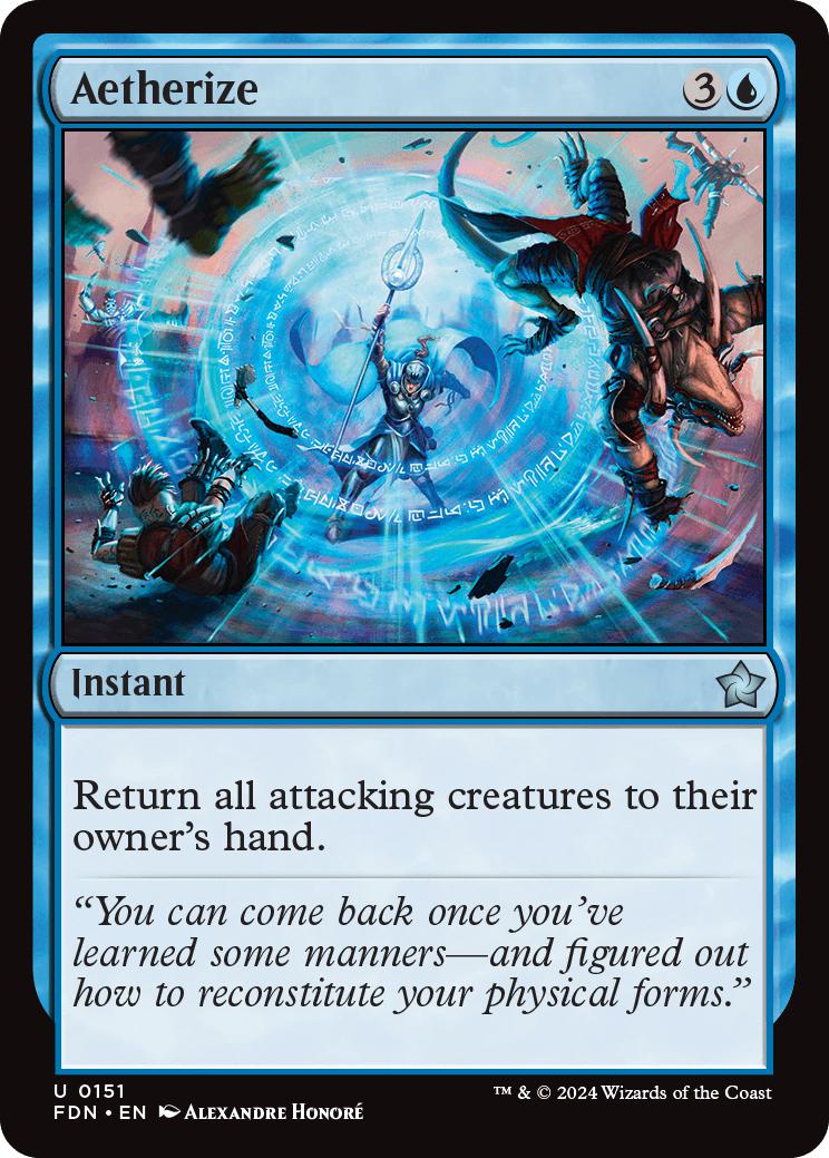 Aetherize [151] [Foundations] [Non-Foil]