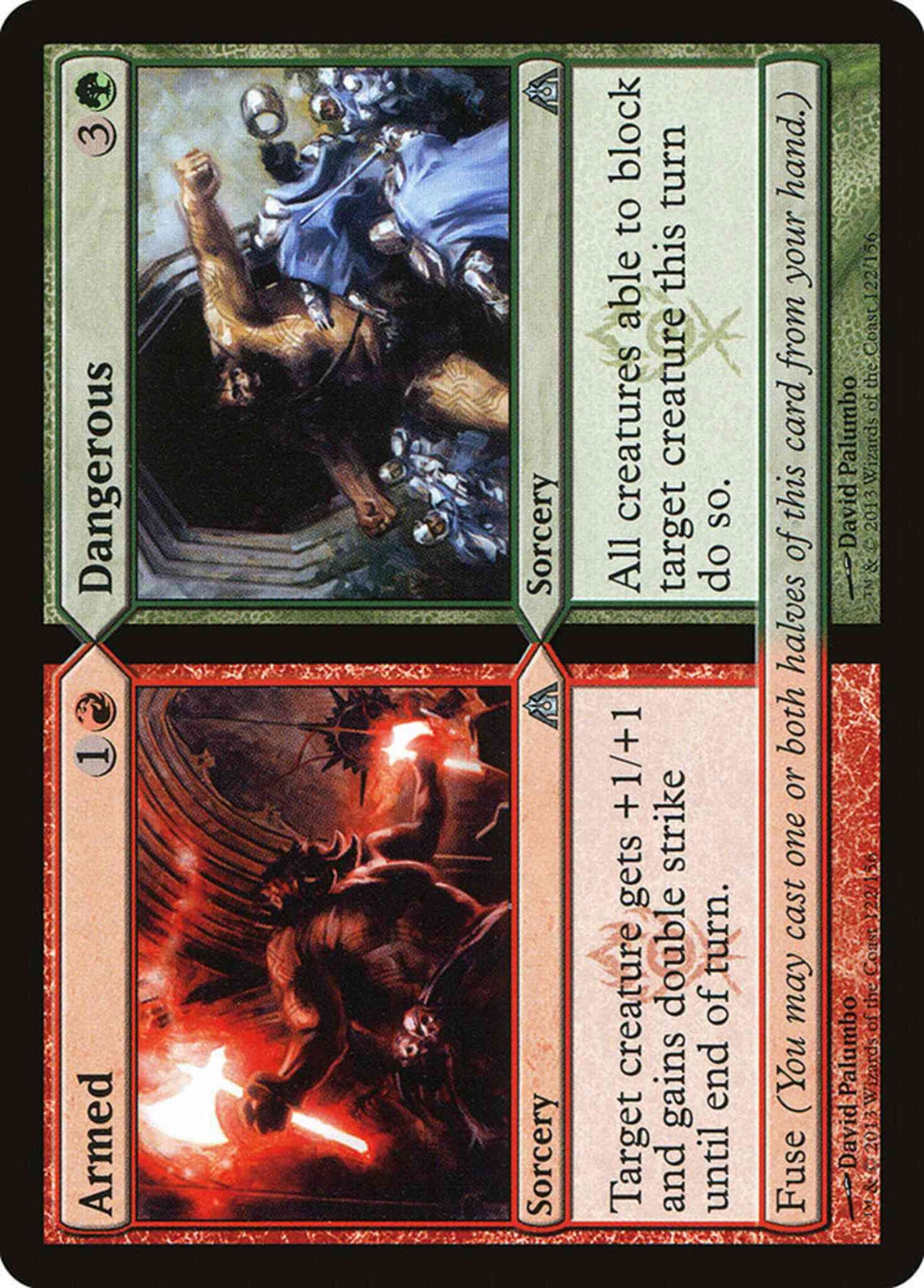 Armed // Dangerous [122] [Dragon's Maze] [Non-Foil]