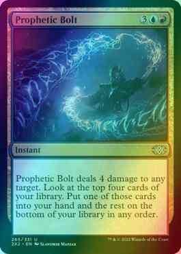 Prophetic Bolt [265] [Double Masters 2022] [Foil]