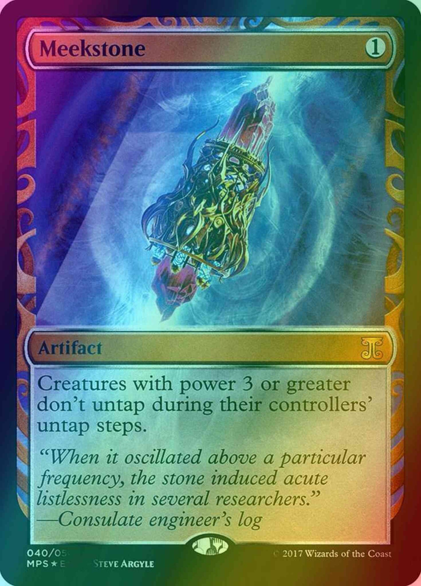 Meekstone [40] [Kaladesh Inventions] [Foil]