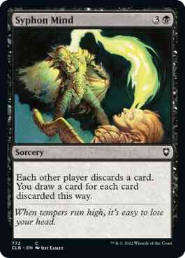Syphon Mind [772] [Commander Legends: Battle for Baldur's Gate] [Non-Foil]