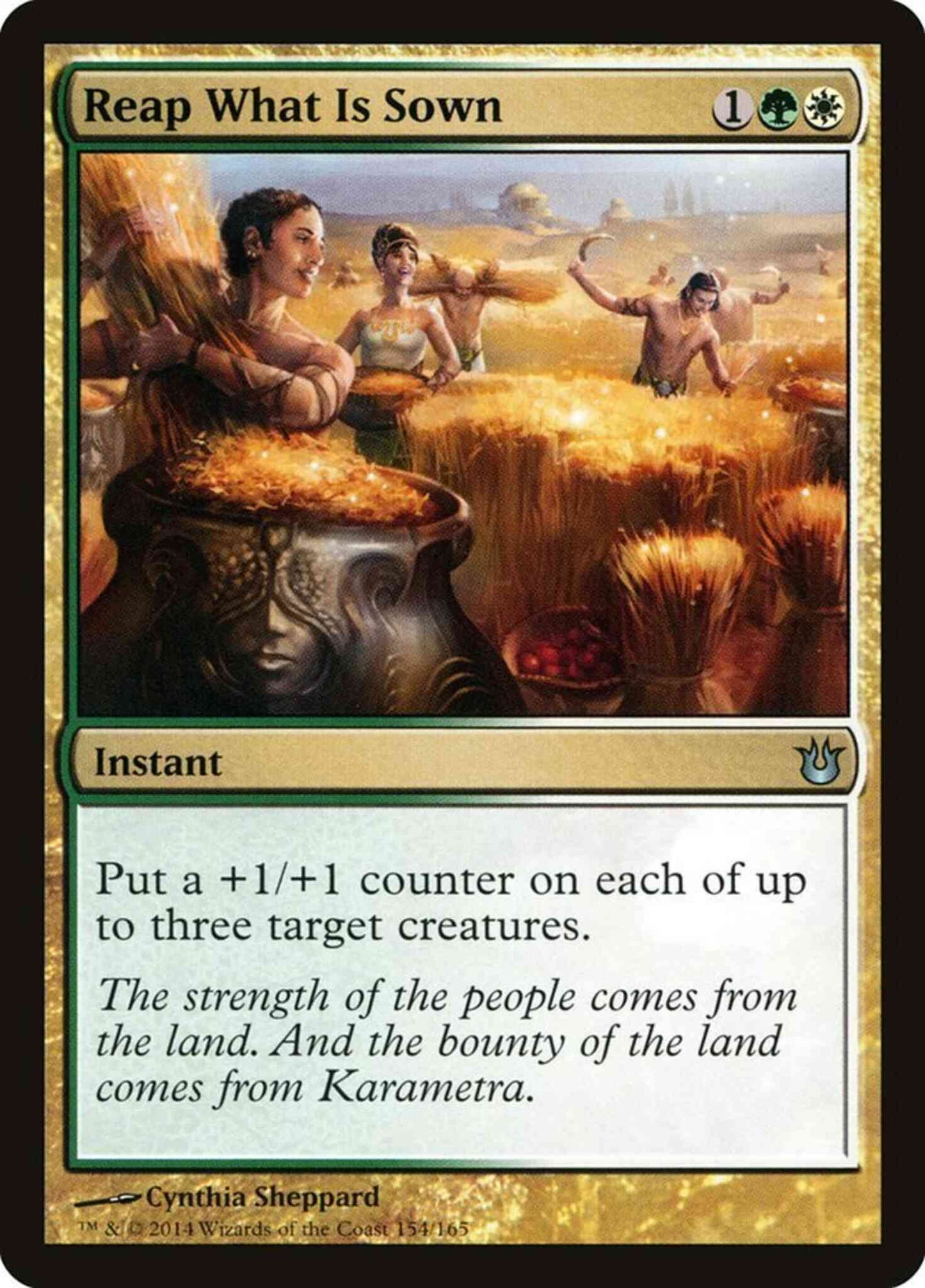 Reap What Is Sown [154] [Born of the Gods] [Non-Foil]
