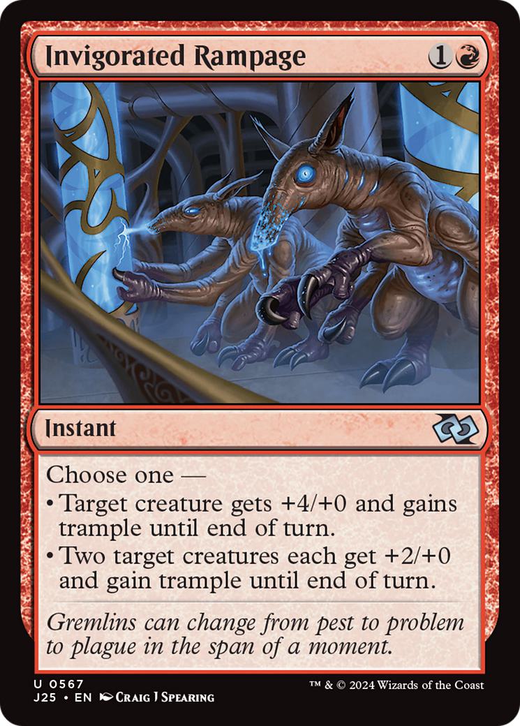 Invigorated Rampage [567] [Foundations: Jumpstart] [Non-Foil]