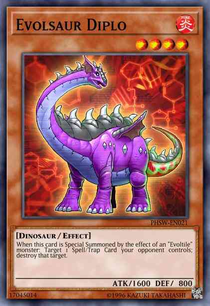 Evolsaur Diplo - PHSW-EN021 - Rare - Unlimited