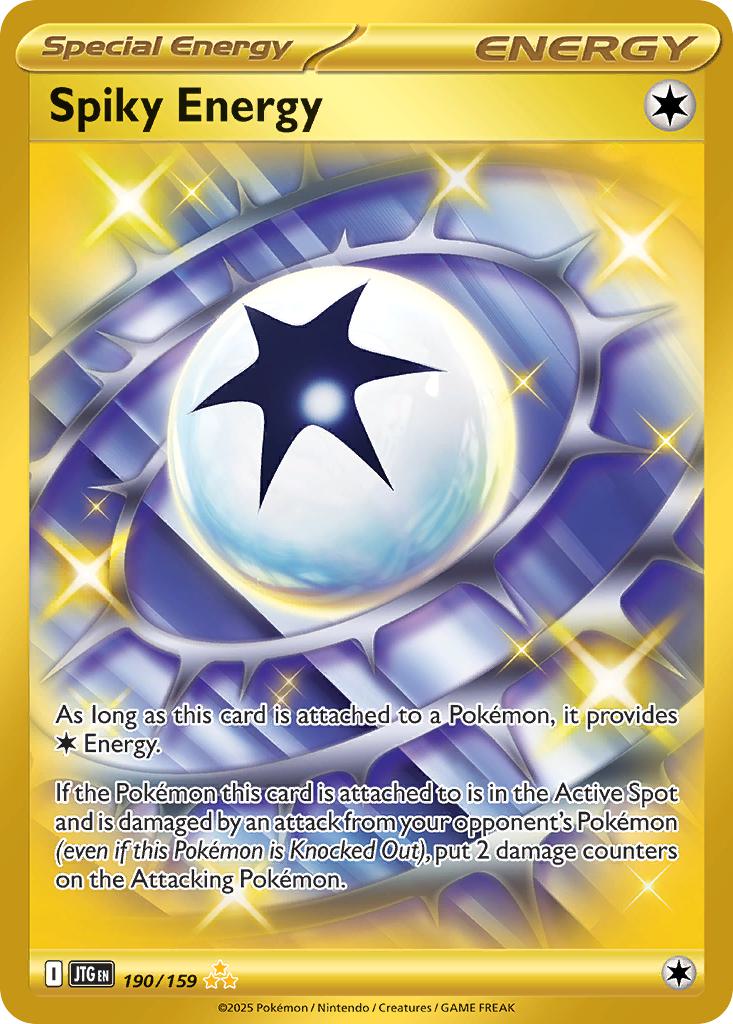 Spiky Energy - 190/159 - Hyper Rare [sv09-190] [Secret]