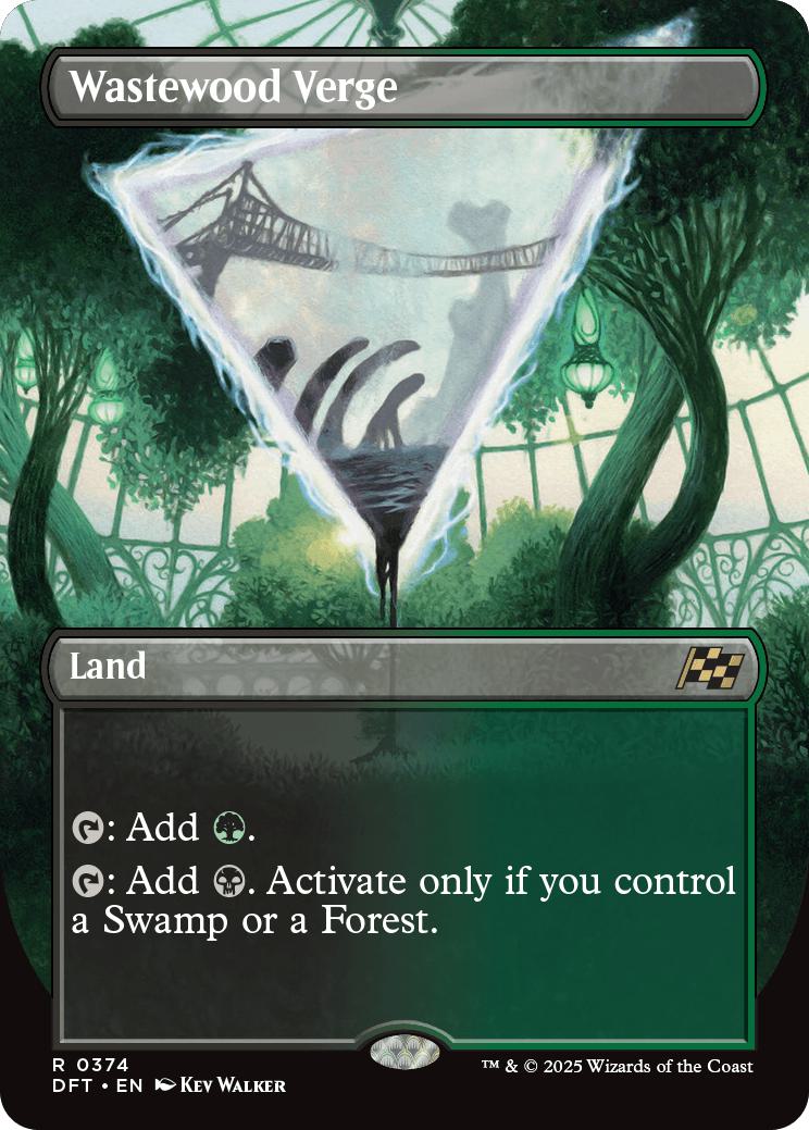 Wastewood Verge [374] [Borderless] [Aetherdrift] [Non-Foil]