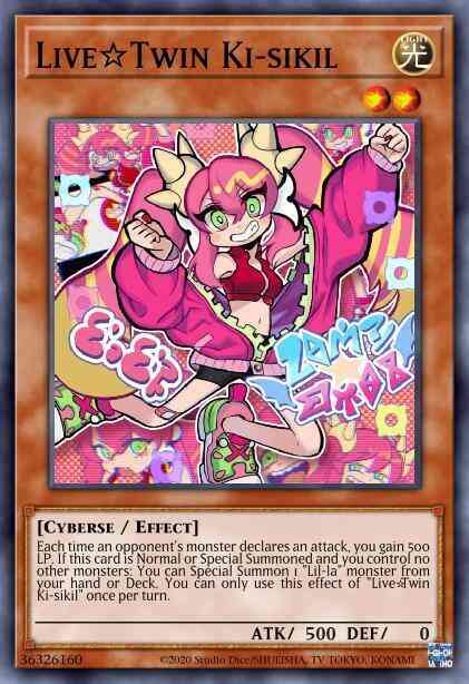 Live☆Twin Ki-sikil - GEIM-EN013 - Collector's Rare - 1st Edition