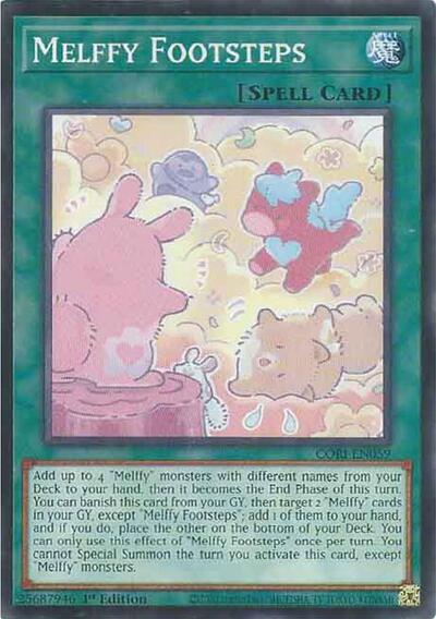 Melffy Footsteps - CORI-EN059 - Common - 1st Edition