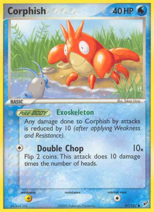 Corphish - 57/107 - Common [ex8-57] [Non-Holo]