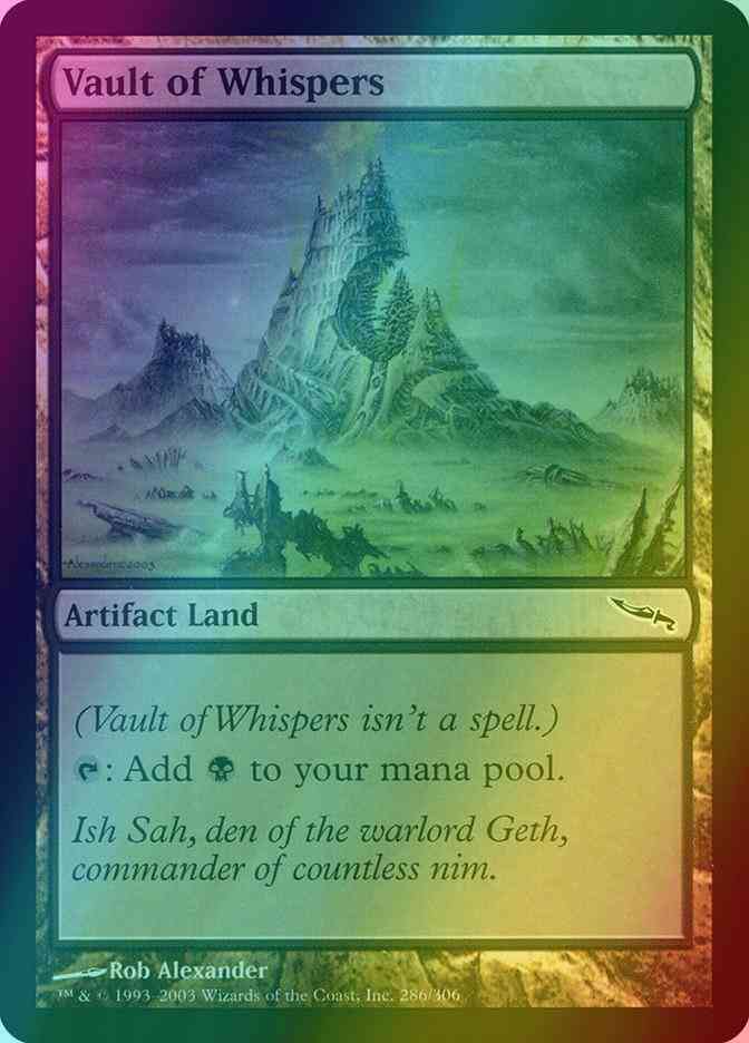 Vault of Whispers [286] [Mirrodin] [Foil]
