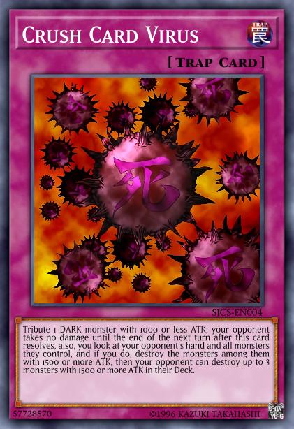 Crush Card Virus - DPBC-EN020 - Rare - 1st Edition