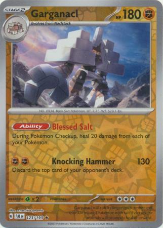 Garganacl - 123/193 - Rare [sv02-123] [Reverse Holo]